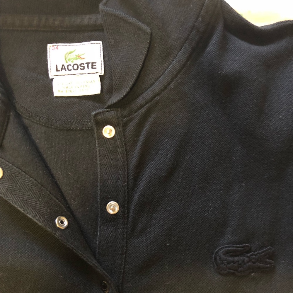 Lacoste shirt size 34